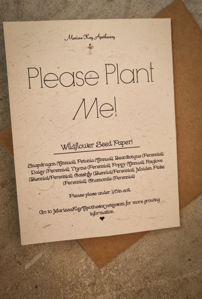 Wildflower Plantable Gift Cards